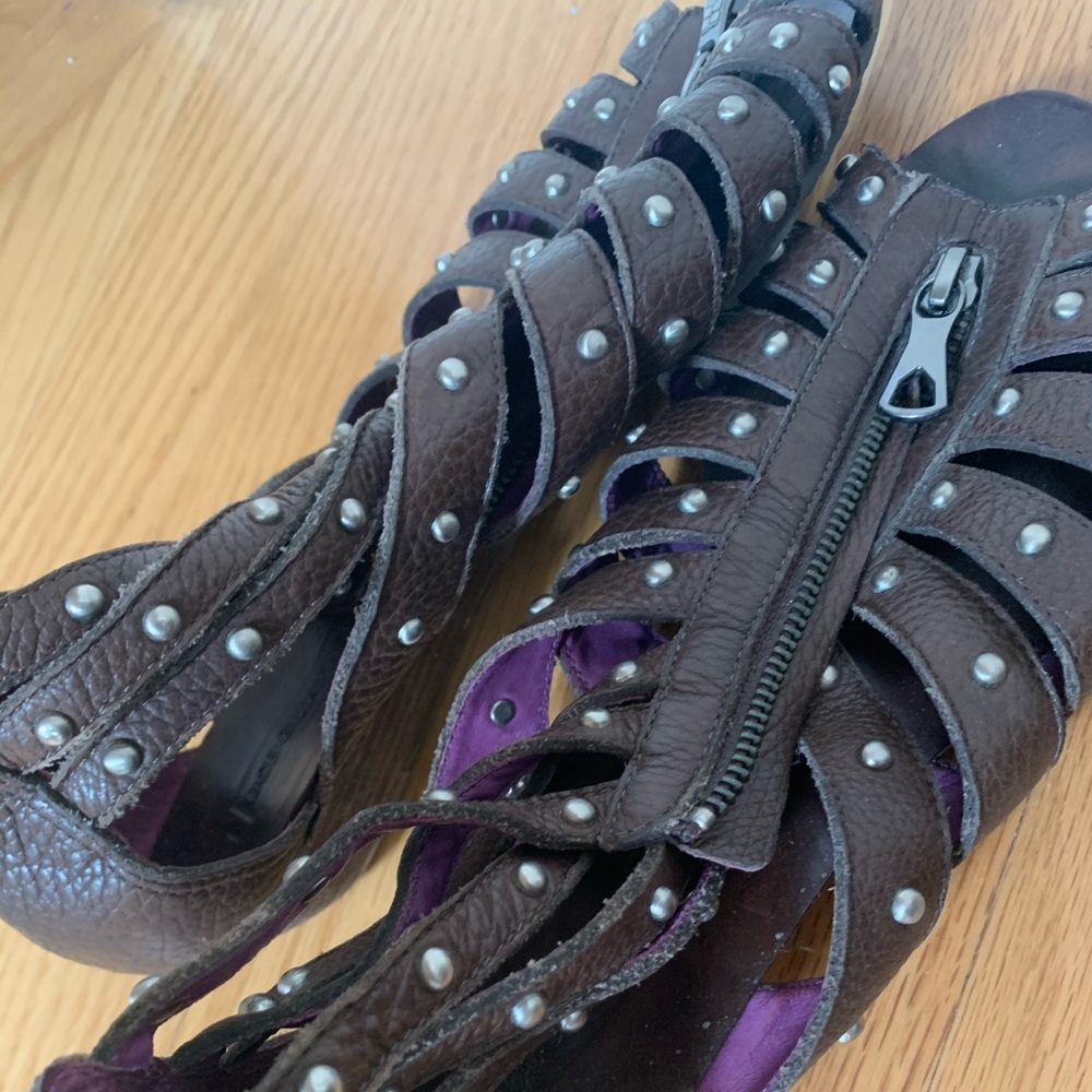 BCBG Studded Sandals -Size 8